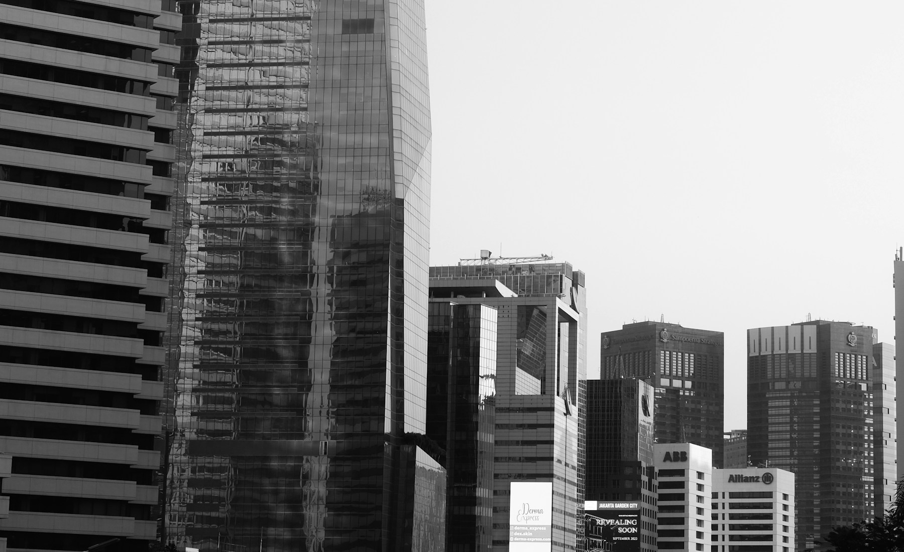 Office towers in Jakarta’s Sudirman business district